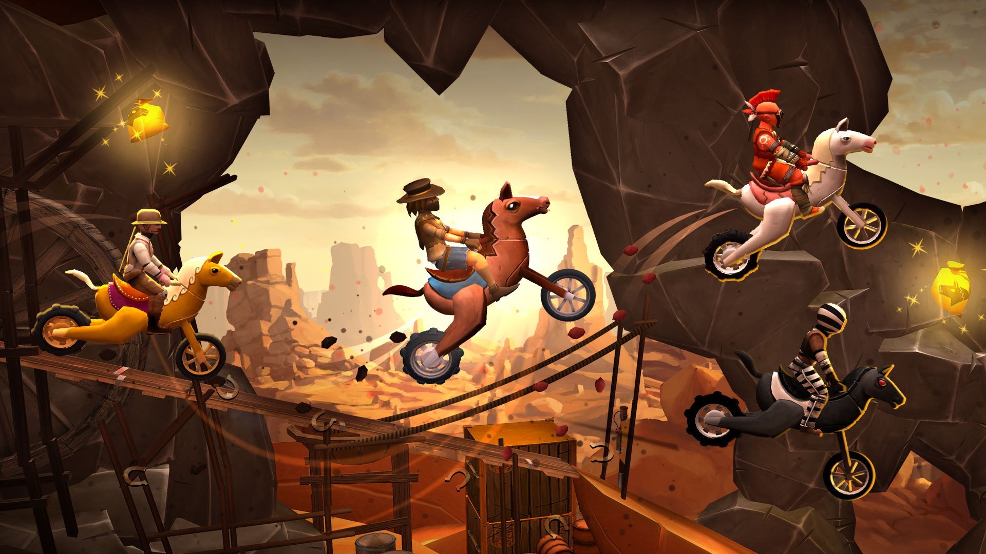 games like trials frontier